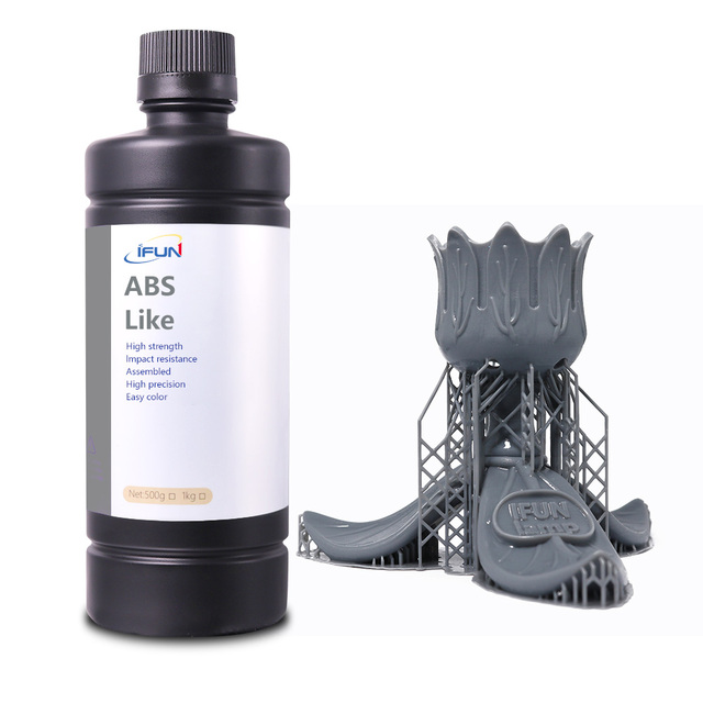 ABS Resin, Industrial-grade High-precision and High-stability Photosensitive Resin, Can Be Used in LCD3D Printers