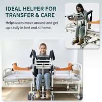 Chaise élévatrice hydraulique pour le transfert de patients avec support sous les aisselles pour personnes âgées, handicapées, à domicile, en milieu hospitalier, pour la réadaptation