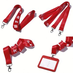 Customized Logo Nylon Square <b>Clip</b> Lanyard with Metal <b>Hook</b> Eco-Friendly & Durable Promotional Neck Strap - Product Image 4