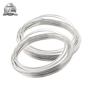 Good strength High quality bendable roll of silver 3mm thick metal aluminum craft wire