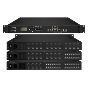 Codificador Modulador ASI IP ISDB-T/DVB-T/DVB-C de 24 Canales Full HD, Compresión H.264/H265, Convertidor RF, Equipo de <span class=keywords><strong>TV</strong></span> Web Metálico - Product Image 5
