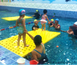 Piscina de natación infantil para padres e hijos, manta flotante de EVA para enseñanza, con agujeros, alfombra - Product Image 3