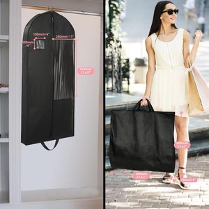 ถุงคลุมชุดสูทแบบไม่ทอ โพลีเอสเตอร์ คุณภาพพรีเมียม แบบสั่งทำพิเศษ - Product Image 3