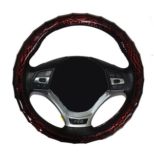 Senbolia nuevo diseño <span class=keywords><strong>de</strong></span> <span class=keywords><strong>cuero</strong></span> transpirable cubierta <span class=keywords><strong>para</strong></span> <span class=keywords><strong>volante</strong></span> <span class=keywords><strong>de</strong></span> <span class=keywords><strong>coche</strong></span> Universal 37-38cm <span class=keywords><strong>funda</strong></span> protectora <span class=keywords><strong>para</strong></span> <span class=keywords><strong>volante</strong></span> - Product Image 4