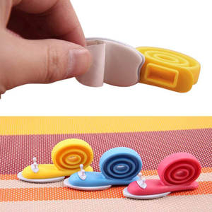 SUNNUO 2025 Offre Spéciale mignon en forme d'escargot bébé sécurité doigt protecteur armoire <span class=keywords><strong>porte</strong></span> enfants Anti-pincement main <span class=keywords><strong>porte</strong></span> <span class=keywords><strong>bloc</strong></span> - Product Image 2