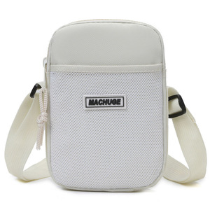 Sac à bandoulière tendance pour homme – Mini sac décontracté à fermeture éclair - Product Image 1