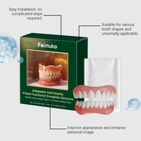 Kit de modification de prothèses dentaires Feimuko, Décoration et ensemble de prothèses dentaires, Améliorez la beauté du sourire, Matériau confortable