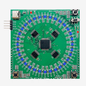 Kit de pratique de soudure à matrice de points LED ronde OKYN-G6231 DIY YH-540 - Product Image 1