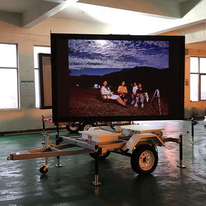 琥珀色のトラフィック主導のディスプレイP20ポータブル可変メッセージサイントレーラー - Product Image 4