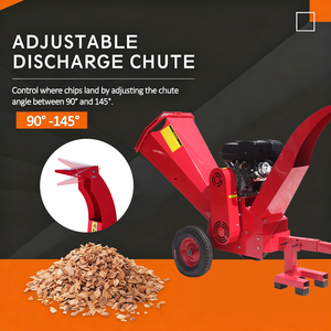 <span class=keywords><strong>Broyeur</strong></span> <span class=keywords><strong>de</strong></span> feuilles, <span class=keywords><strong>de</strong></span> bambou et <span class=keywords><strong>de</strong></span> bois industriel portable haute performance, moteur à essence 4 temps 13 CV, haute sécurité - Product Image 2