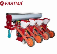 Semoir à maïs 5 rangs 2BGYF-5 robuste et stable pour montage sur tracteur avec outil d'espacement des rangs réglable