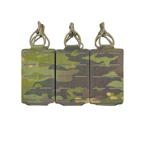 Poche Porte-chargeur Triple Tactique Molle – Pour Gilets Et Plateformes – Neuf