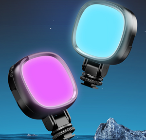 Projecteur de poche rechargeable K-lamp RGB - Lumière de beauté pour diffusion en direct sur téléphone portable, photographie couleur et éclairage d'appoint - Product Image 3