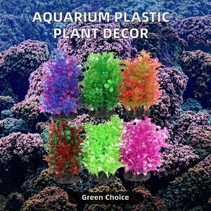 Forniture di Fabbrica: Piante Acquatiche e Alghe Ecologiche in Plastica per Decorazione Ornamentale di Acquari e Accessori - Product Image 2