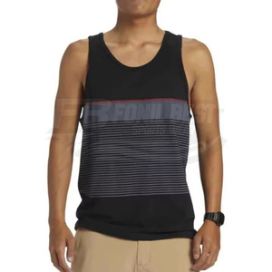 เสื้อกล้ามออกกำลังกายผู้ชายสั่งทำพิเศษ เนื้อผ้าฝ้ายถัก 100% ระบายอากาศได้ดี พร้อมดีไซน์ล้างสีแบบวินเทจ ลำลอง ไม่มีแขน โลโก้ด้านหน้า - Product Image 6
