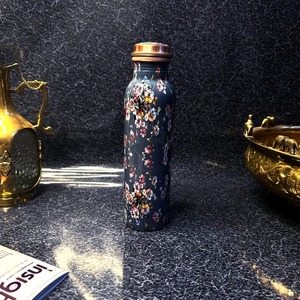 Botella de Agua de Cobre de Doble Pared Ecológica con Impresión Elegante, Diseñada para un Almacenamiento Saludable del Agua, Bienestar Diario, Compre Directamente - Product Image 4