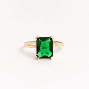 Anillo de Rubí con Piedra de Nacimiento, Plata de Ley 925, Chapado en Oro de 14K, Corte Pera, Solitario, Estilo Vintage, Certificado IGI, para Mujer, Regalo - Product Image 4