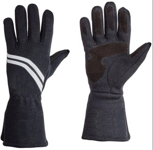 Guantes Nomex con pantalla táctil para adultos, logotipo personalizado, dedo completo, a prueba de fuego, correa doble, deportes, Palma de silicona, resistente al fuego - Product Image 3