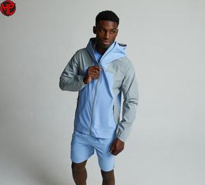 Chaqueta Cortavientos Personalizada OEM para Hombre, Chaqueta Deportiva Impermeable y Cortavientos para Primavera, Chaqueta con Capucha para Correr al Aire Libre - Product Image 4