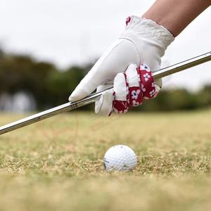 Women Patchwork Flower-Printings All-Season Synthetic Leather Touchscreen Gardening <b>Gloves</b> With Grain-Leather For <b>Working</b> - Product Image 4