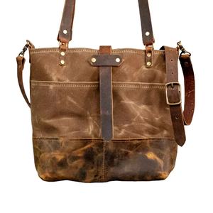 Sac fourre-tout en toile de coton surdimensionné imprimé logo personnalisé Offre Spéciale avec poignée en cuir Sac en toile LCTG-0001B - Product Image 1