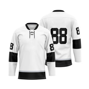 เสื้อฮู้ดดี้และเสื้อแข่งฮอกกี้น้ำแข็งสำหรับผู้ชายขายส่งปี 2026 บริการ OEM แบบกำหนดเอง ผลิตจากโพลีเอสเตอร์ 100% ระบายอากาศได้ดี แห้งเร็ว ราคาสมเหตุสมผล OEM - Product Image 2