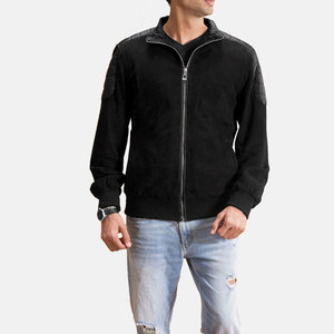 Unmatched Style And Comfort Easy Fitted <b>Men</b> <b>Suede</b> <b>Jacket</b> Inner Wool Best Bomber Look Premium Wear <b>Men</b> <b>Suede</b> <b>Jacket</b> - Product Image 1