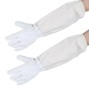 Guantes de Seguridad de Alta Calidad para Protección de Manos y Brazos, Ideales para Apicultura, Guantes de Cuero de Alta Calidad para Protección de Manos - Product Image 3