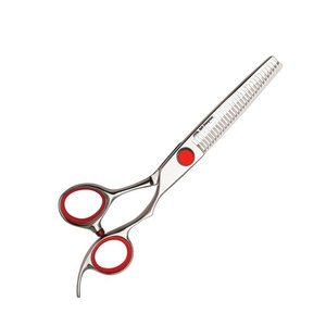 Tijeras Profesionales para Cortar el Cabello de 6 Pulgadas, Tijeras de Entresacar con 30 Dientes, Cuchilla Convexa, Mango Ergonómico, Instrumentos de Belleza - Product Image 2