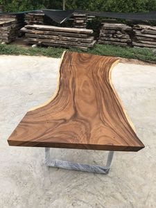 Mesa Plegable Moderna de Diseño Personalizado con Tablero de Madera y Patas de Hierro para Apartamento, Restaurante, Oficina/Conferencias, Uso en Comedor - Product Image 2