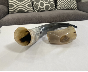 Corne à boire unique en verre, style animalier, design poli, prix de gros, Inde - Product Image 2