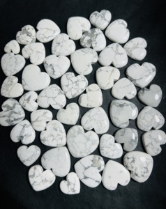 Gemas Trimurti AAA+ Cabujón de Ágata Blanca Natural en Forma de Corazón |   Piedras Preciosas Sueltas Pulimentadas y Lisas |   Tamaño Personalizable Rajasthan | - Product Image 5