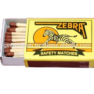ZEBRA BRAND WOODEN SAFETY MATCHES SALES - Product Image 1
