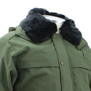 Chaqueta Bomber de Invierno de Alta Visibilidad con Diseño de Parches, Forro de Algodón con Cremallera, Cortavientos Reflectante de Seguridad para Servicio OEM - Product Image 6