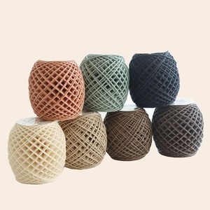 ไหมพรมถักโครเชต์ MACRAME CHAIN ไหมพรมโพลีโพรพิลีนสำหรับถักมือ น้ำหนัก 250 กรัม ไหมพรมสำหรับถัก - Product Image 6