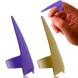 Durable 2 Pieces In Different Color Quick Hair <b>Braids</b> Parting & Sectioning Rings Stainless Steel Stitch <b>Braid</b> Hair Parting Tools - Product Image 1