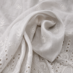Premium boring embroidery fabric is designed for modern fashion and stylish garment collections. This fabric features beautiful - Product Image 6