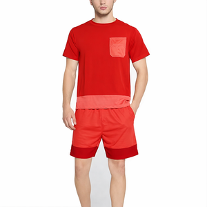 Conjunto de Camiseta y Pantalones Cortos para Hombre con Estampado Personalizado, Servicio OEM, Calidad Premium, Atuendo Casual de Dos Piezas - Product Image 1