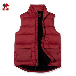 Chalecos Acolchados con Cierre de Cremallera y Diseño Personalizado Ryan Pro Gear para Hombre con Logotipo Personalizado y Patrón Sólido - Product Image 5