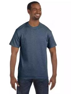 Camiseta de Hombre de Alta Calidad, Hecha a Medida, Negra, 100% Algodón, Tejido de Rizo, Corte Regular, Ecológica, Transpirable, Estilo Nuevo, Económica - Product Image 4