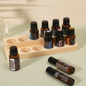 Organisateur de bouteilles d'aromathérapie en bois – Présentoir d'huiles essentielles pour la maison et le salon - Product Image 5