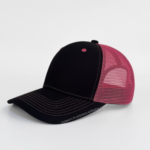 Gorra Trucker Lisa OEM Estructurada de 5 Paneles con Malla, Gorra Estilo Papá Multicolor con Logotipo de Parche Bordado Personalizado, Venta al por Mayor y Pedidos a Granel - Product Image 3