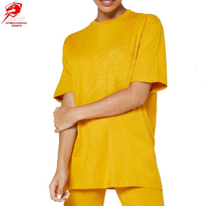 Custom Design Stylish <b>Women</b> <b>T</b> <b>Shirts</b> <b>Set</b> With Soft Fabric Relaxed For Casual Fashion Home Wear For Best Sale - Product Image 5