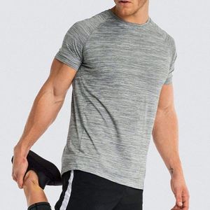 New Sport Athletic Workout Breathable <b>Tshirt</b> Men's Compression Quick Drying Running Gym T Shirts Slim Fit O-Neck Sporty Athletic - Product Image 6