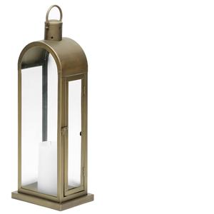 OPAXA Living <b>Large</b> Antique Dome Metal <b>Candle</b> Lantern Handcrafted 20x15x55 CM Premium Metal <b>Candle</b> Holder Jar for Home Decor - Product Image 2