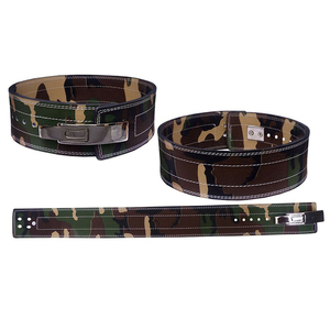 Ceinture de musculation en cuir véritable avec logo personnalisé, ceinture de musculation en cuir de vachette pour la vente en ligne - Product Image 2