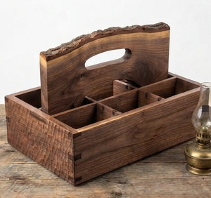 Cesta de Almacenamiento de Cocina de Madera Hecha a Mano de un Solo Nivel, Color Arcilla, Multifuncional, para Uso Doméstico, Venta al por Mayor - Product Image 2