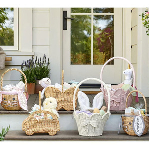 Vietnam Design Water Hyacinth <b>Storage</b> <b>Baskets</b> for Kids Eco-friendly Car Shaped Harvest <b>Basket</b> Wholesale Price - Product Image 3