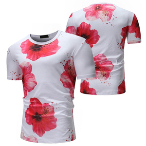 เสื้อยืดซับลิเมชั่นคุณภาพดีที่สุด 100% โพลีเอสเตอร์/คอตตอน ทรงปกติ เป็นมิตรกับสิ่งแวดล้อม ระบายอากาศได้ดี เสื้อซับลิเมชั่นแบบสั่งทำ คอกลม - Product Image 6
