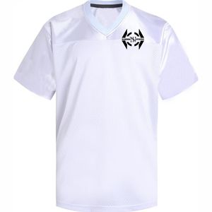 Maillot de rugby personnalisé à manches courtes en tissu polyester respirant de qualité supérieure, design sportif moderne, unisexe - Product Image 6